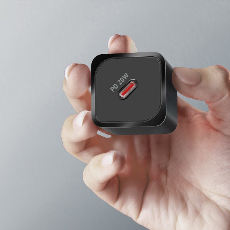SBS TETRGAN1C20K oplader til mobil enhed Hovedtelefoner, Bærbar højttaler, Smartphone, SmartWatch, Tablet Blå Vekselstrøm Hurtig opladning Indendørs