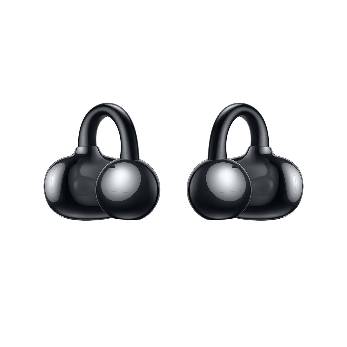 Huawei FreeClip Headset True Wireless Stereo (TWS) Ørekrog Opkald/musik USB Type-C Bluetooth Sort