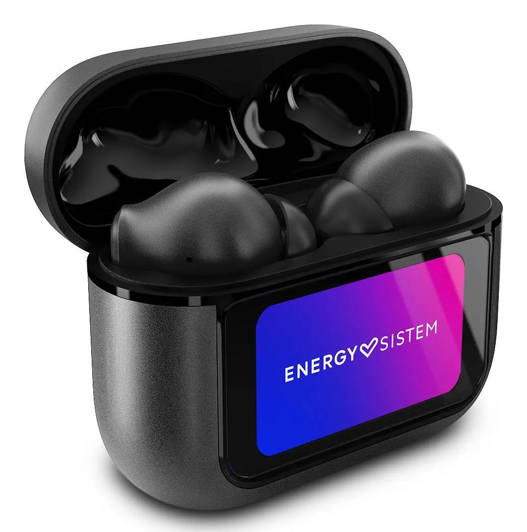 Energy Sistem Display ANC Headset True Wireless Stereo (TWS) I ørerne Opkald/musik USB Type-C Bluetooth Sort