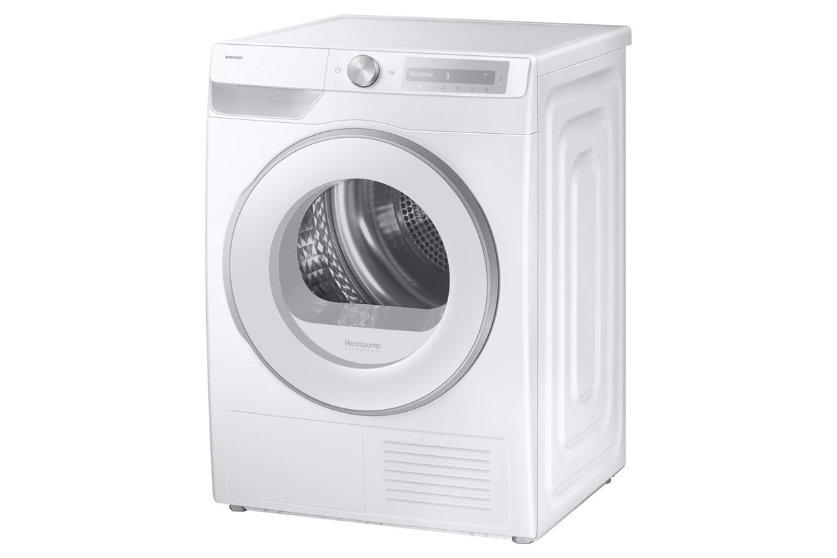 Samsung Series 6 DV90DG6845HH tørretumbler Fritstående Front-læsning 9 kg Hvid