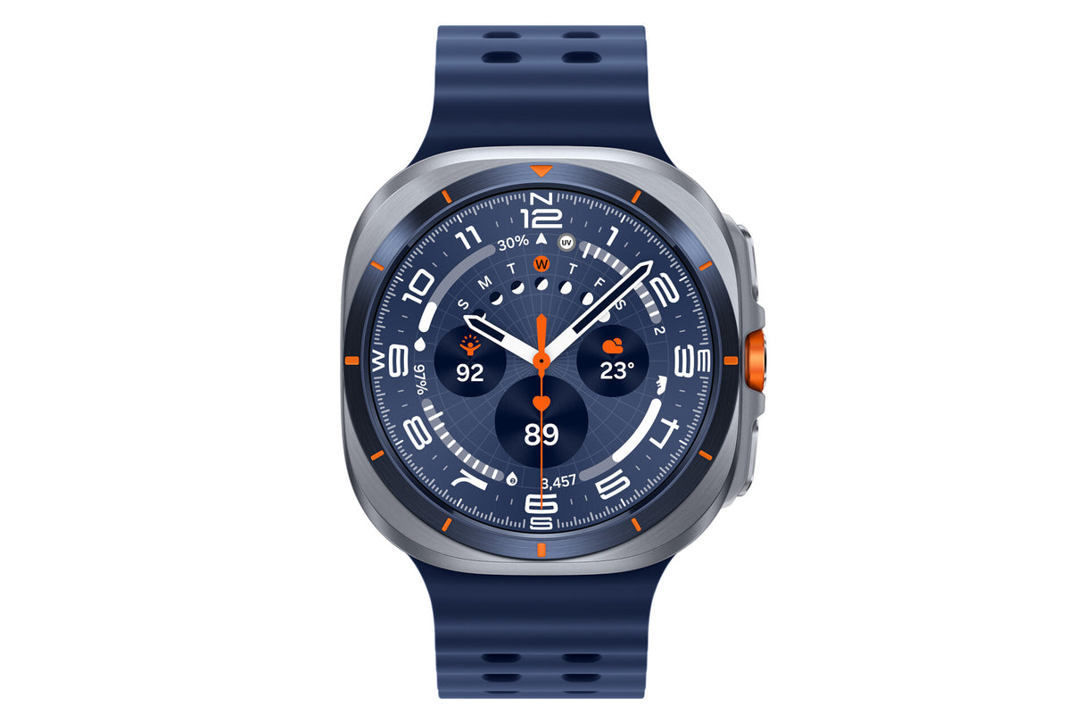 Samsung Galaxy Watch Ultra 3,81 cm (1.5") AMOLED 47 mm Digital 480 x 480 pixel Berøringsskærm 4G Blå Wi-Fi GPS (satellit)