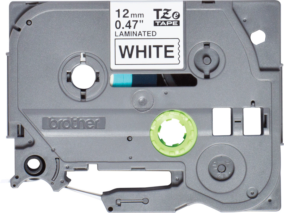 Brother TZE231S2 etiketbånd Sort på hvid TZe