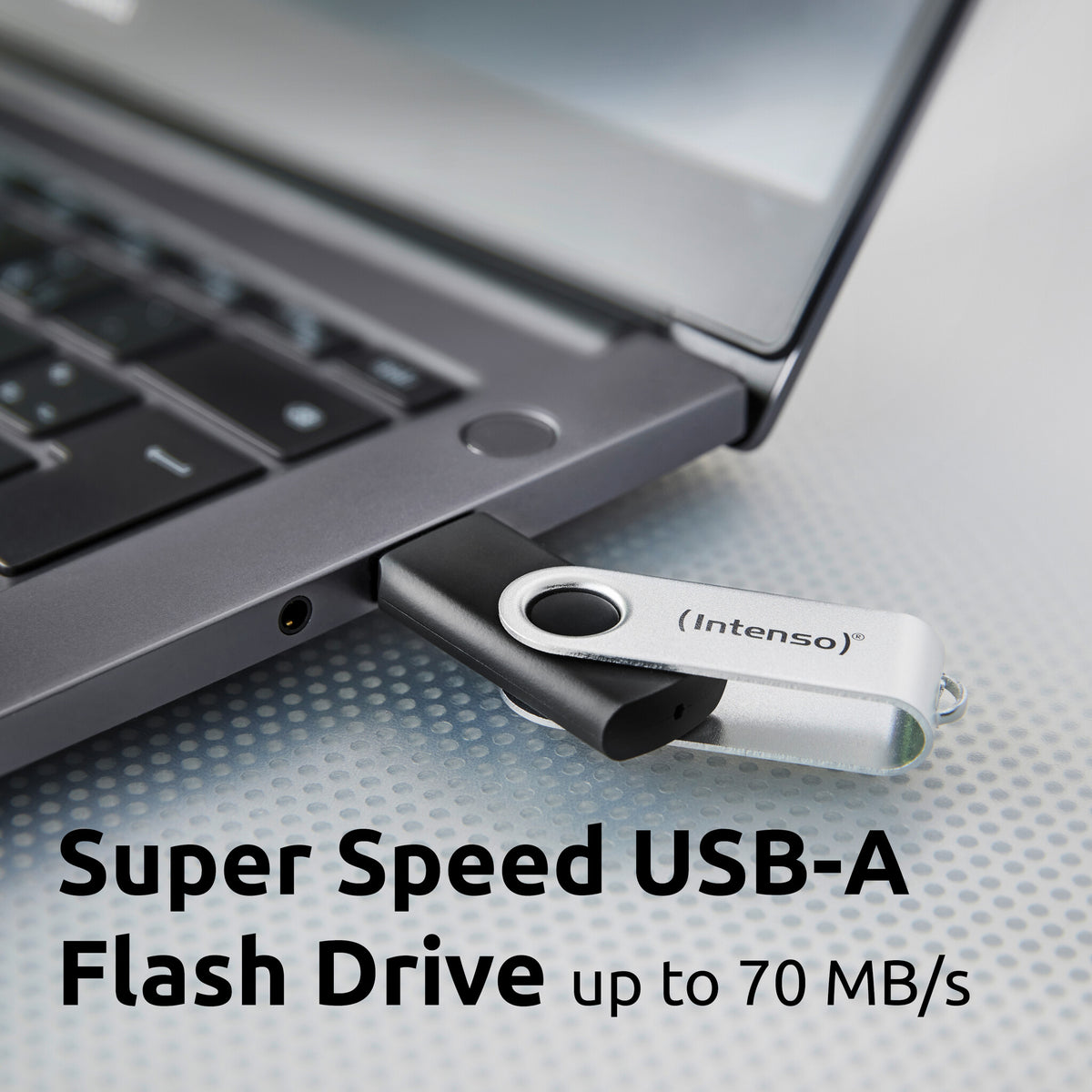 Intenso Pendrive 256GB Office Line USB 3.2, sort EU (3543492)