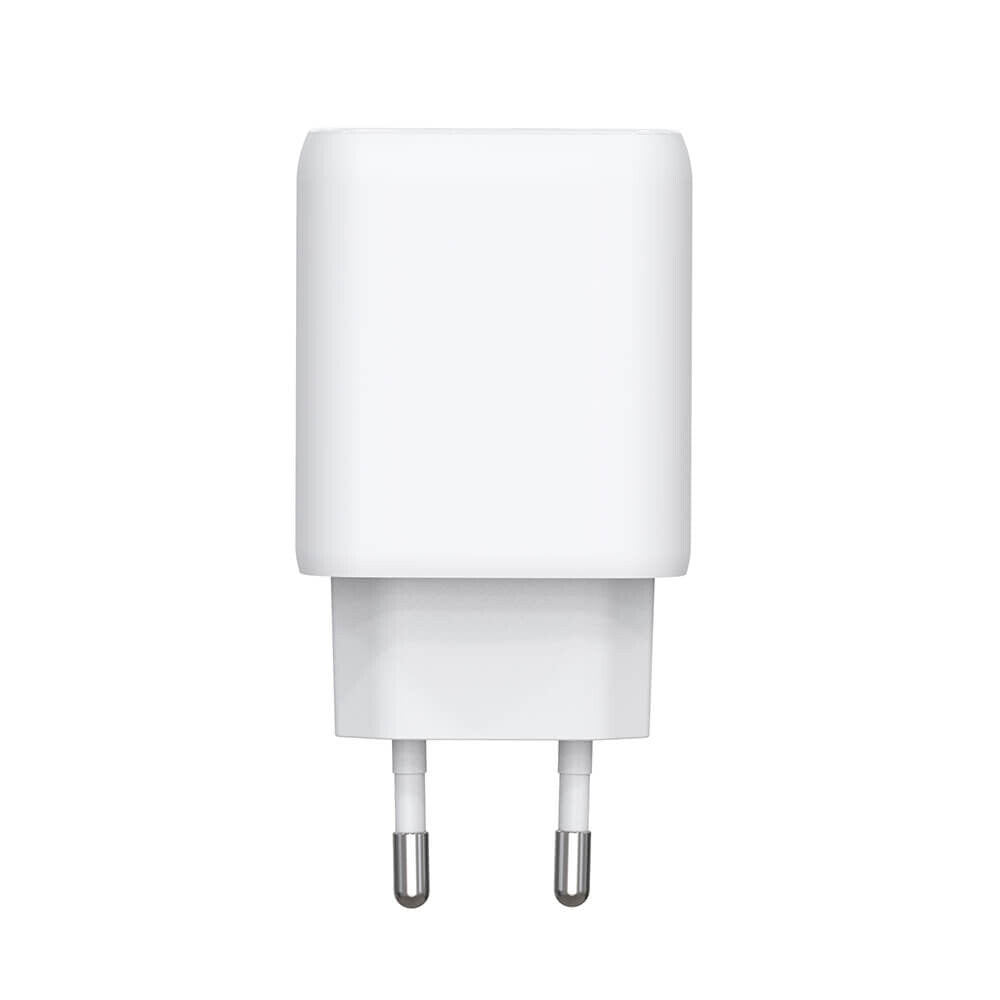 Gear Oplader 220V 1xUSB-C + 1xUSB-A PD/PPS 30W + 18W QC Hvid