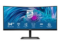 Philips E-line 346E2CUAE 34 3440 x 1440 (UltraWide) HDMI DisplayPort USB-C 100Hz Dockingskærm