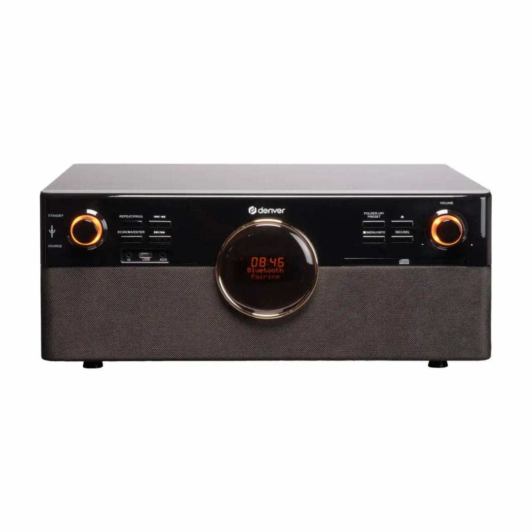 Denver MRD-180DW Retro Musikanlæg - Dark Wood