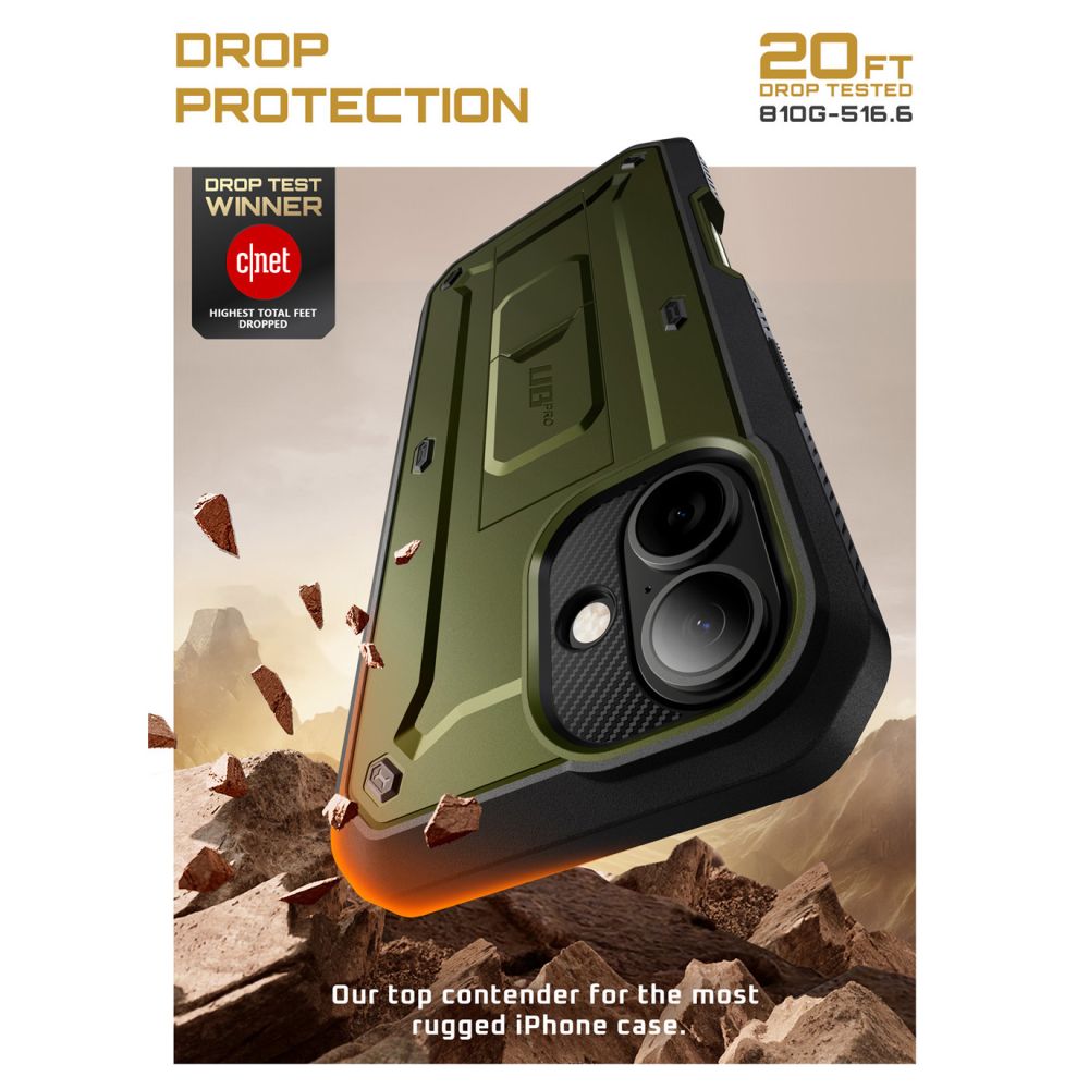 Supcase UB Pro iPhone 17 Case - Grøn