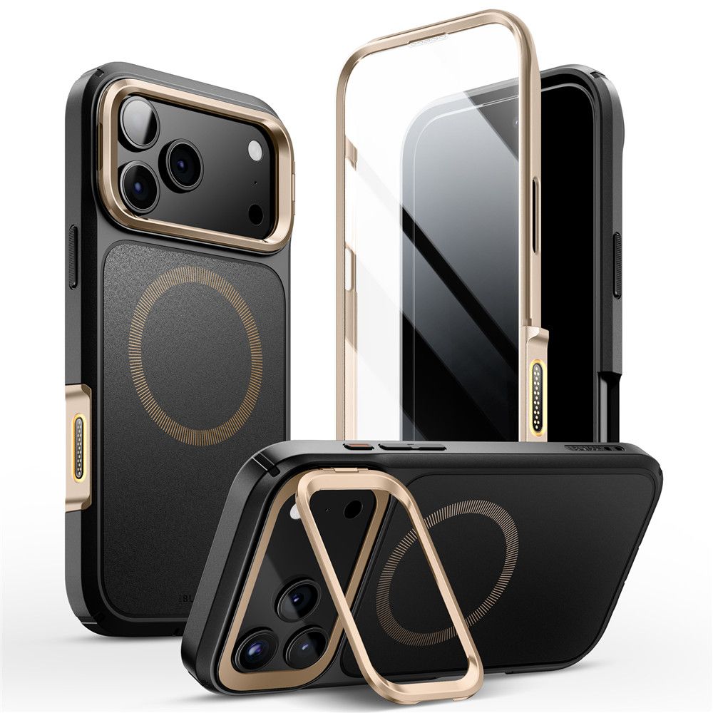 Supcase IBLSN Ares Flip Mag MagSafe Case til iPhone 17 Pro - Guld