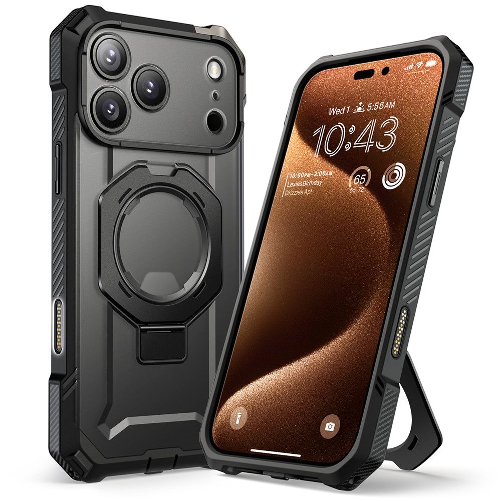 Supcase UB Grip Mag MagSafe Case for iPhone 17 Pro Max - Black