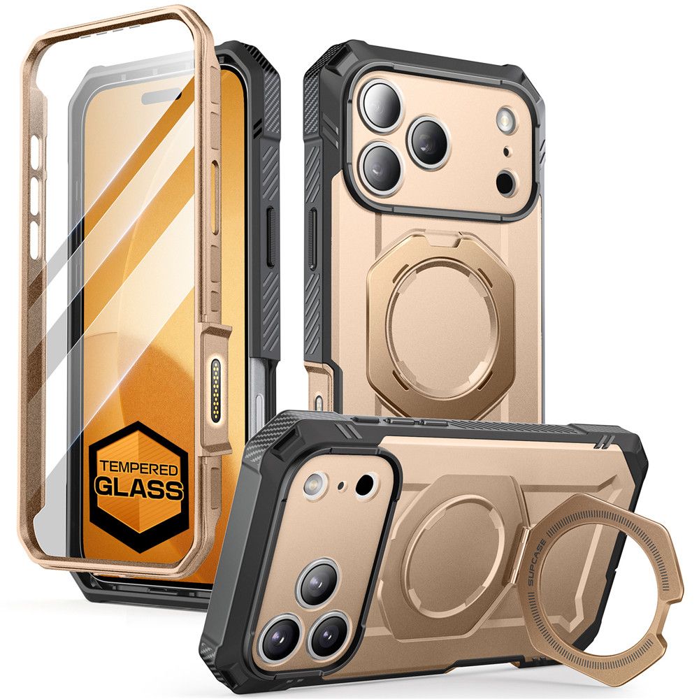 Supcase UB Grip Pro Mag MagSafe Case til iPhone 17 Pro Max - Guld