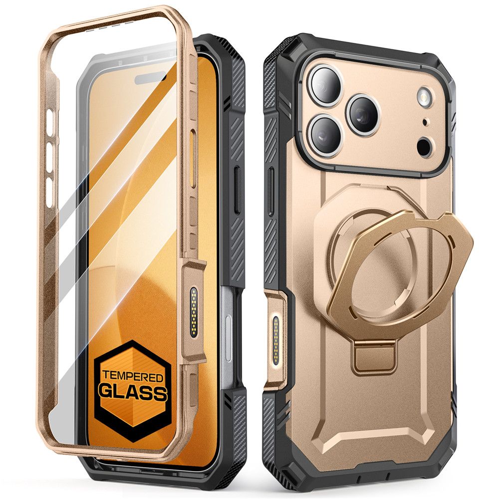 Supcase UB Grip Pro Mag MagSafe Case til iPhone 17 Pro Max - Guld