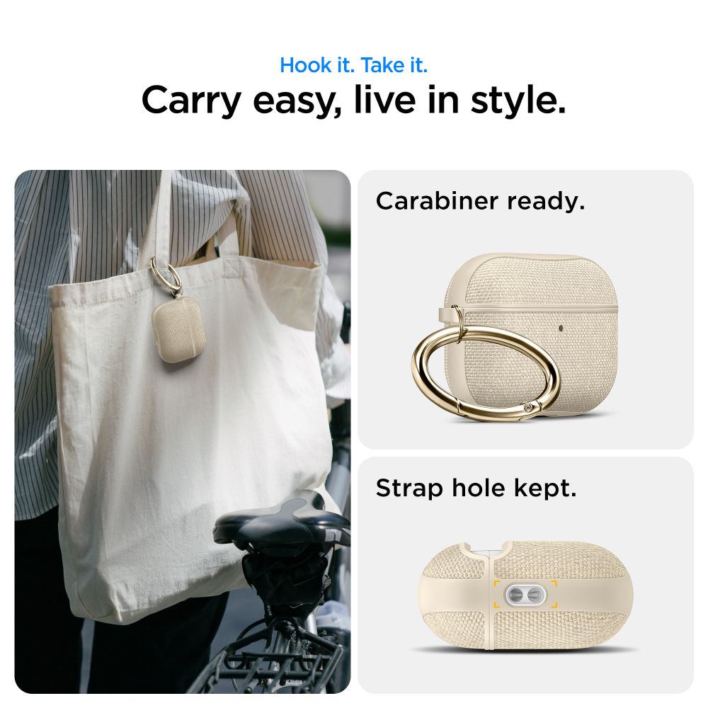 Spigen Urban Fit Case for AirPods 3 - Beige