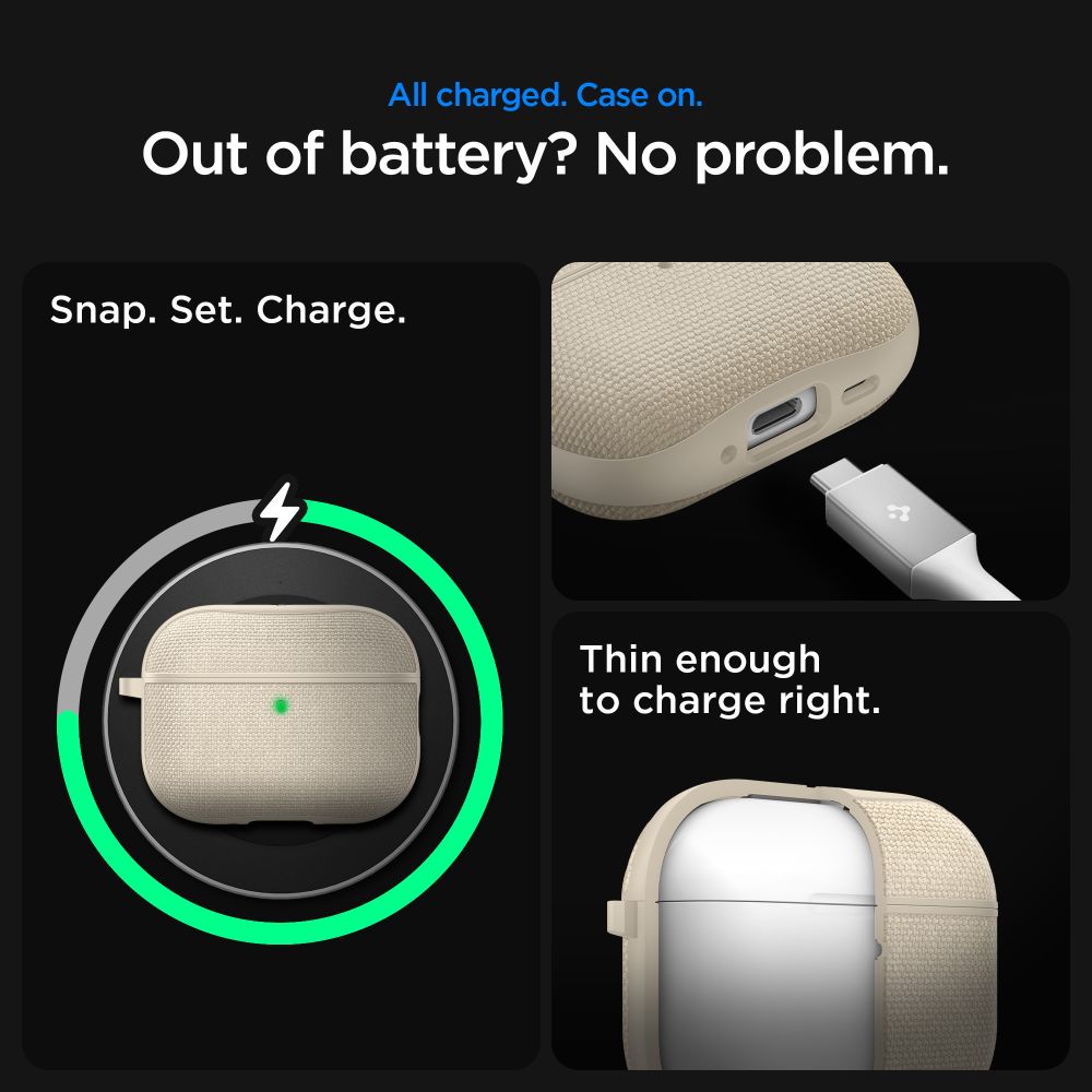 Spigen Urban Fit Case for AirPods 3 - Beige