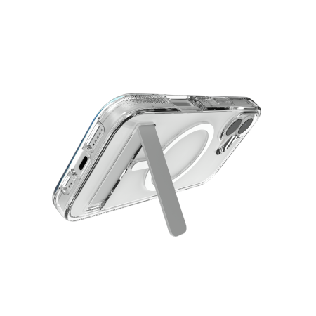 ZAGG Crystal Palace Snap KS MagSafe Case med stand til iPhone 17 - klar