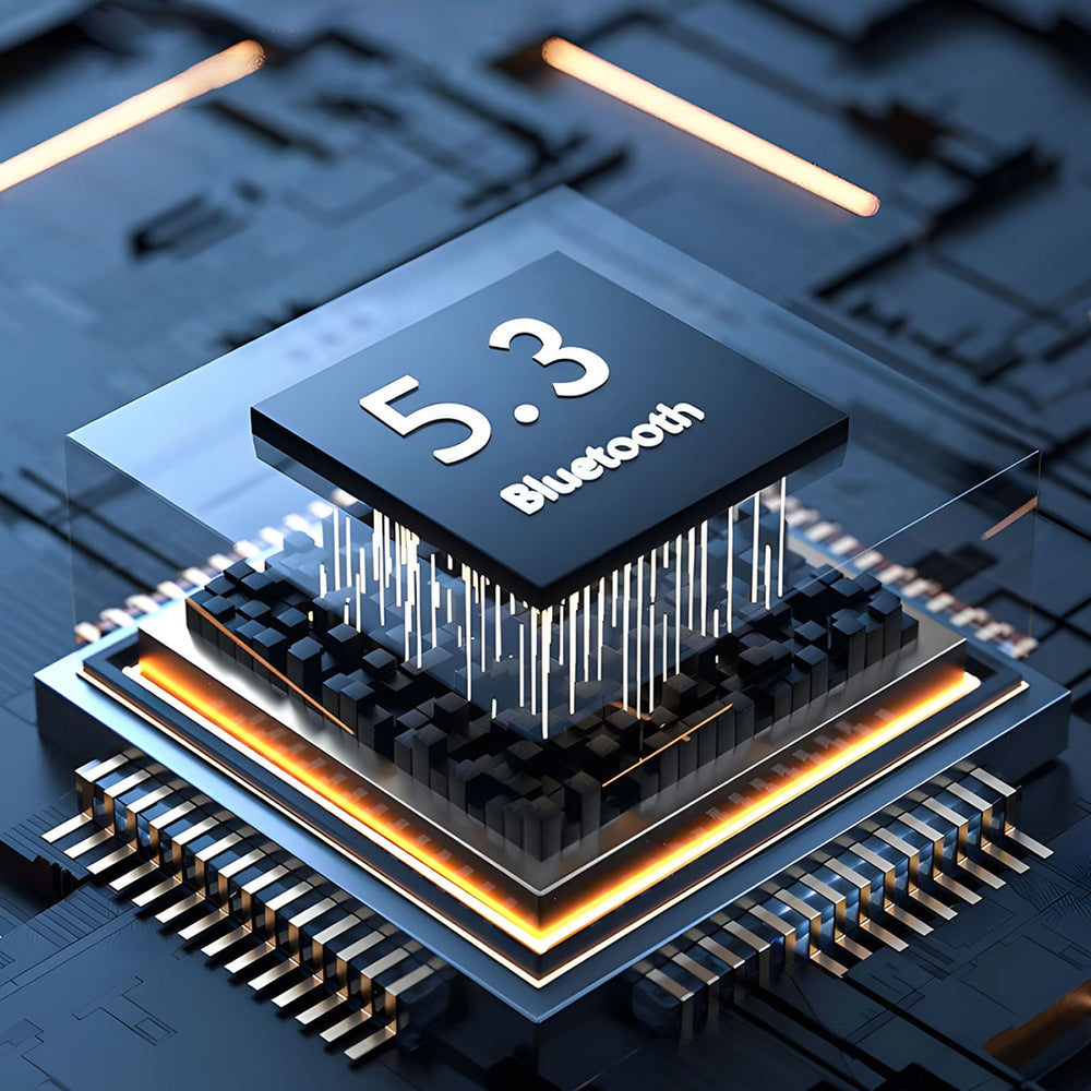 OWS Dudao U4A Bluetooth 5.3 IPX5 forretningsheadset - sort