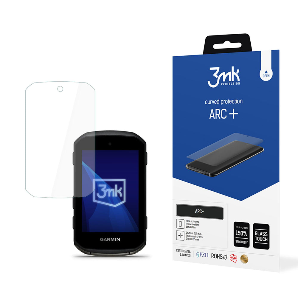 3mk ARC+ beskyttelsesfolie til Garmin Edge 550 / Edge 850