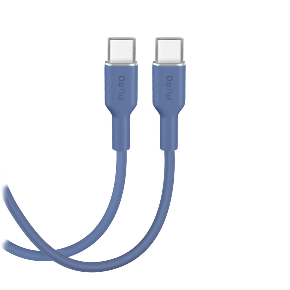 Puro ICON USB-C - USB-C Cable 1.5m - Blue