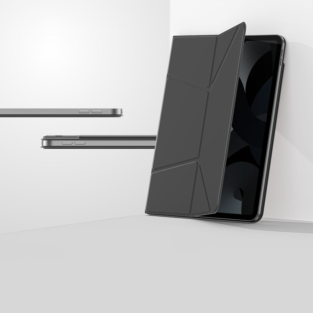 AmazingThing Matte Pro Mag Folio Case med Stativ til iPad Air M3 11" - sort