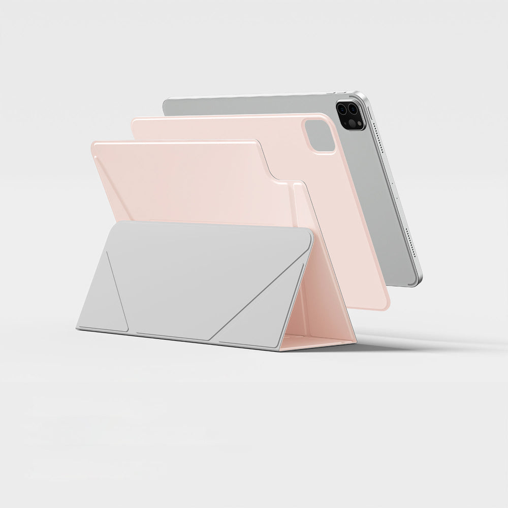 AmazingThing Matte Pro Mag Folio Case med Stativ til iPad Air M3 11" - Pink