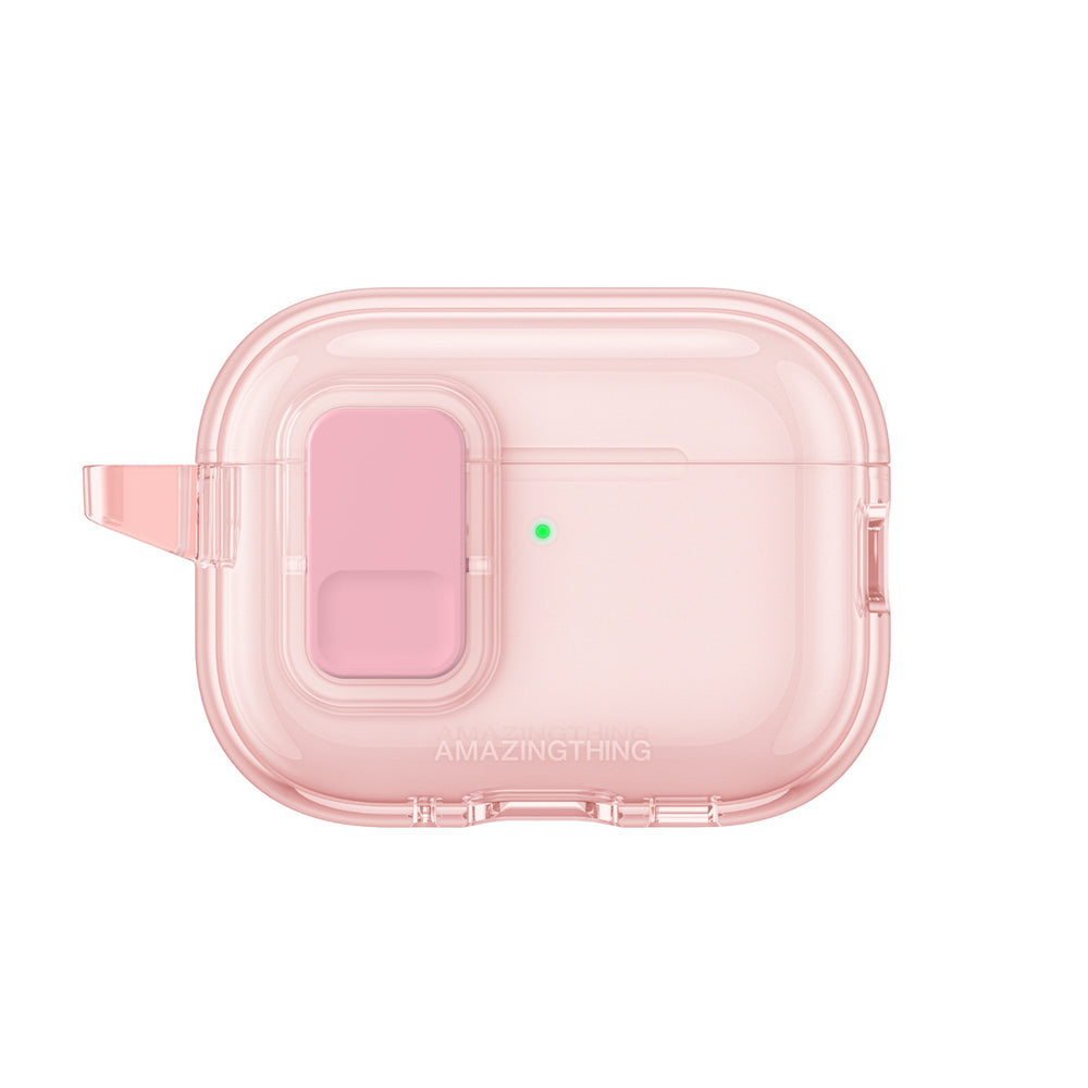 AmazingThing minimal case til AirPods Pro 3 - Pink
