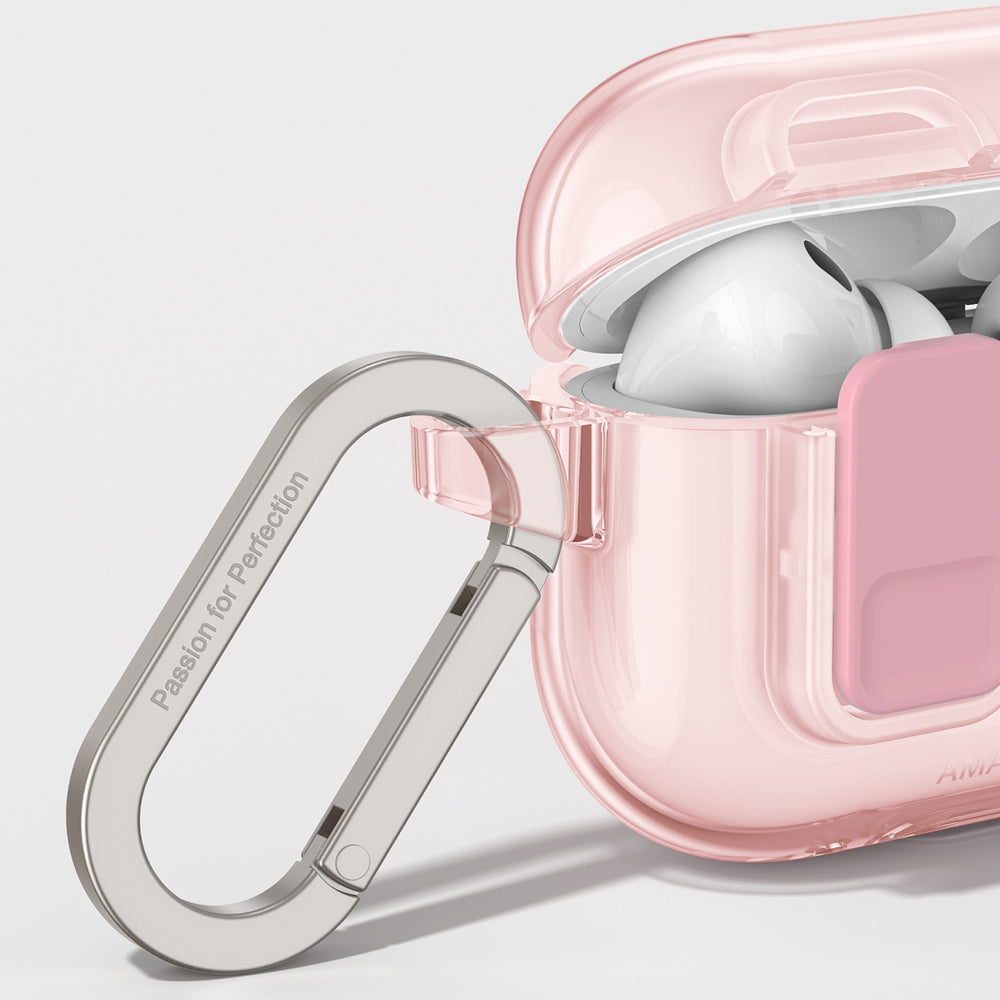 AmazingThing minimal case til AirPods Pro 3 - Pink
