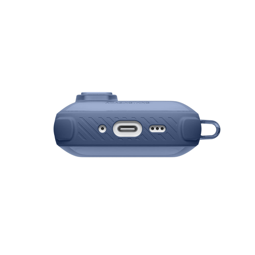 AmazingThing Titan Pro Mag Case Clear til AirPods Pro 3 - Blå