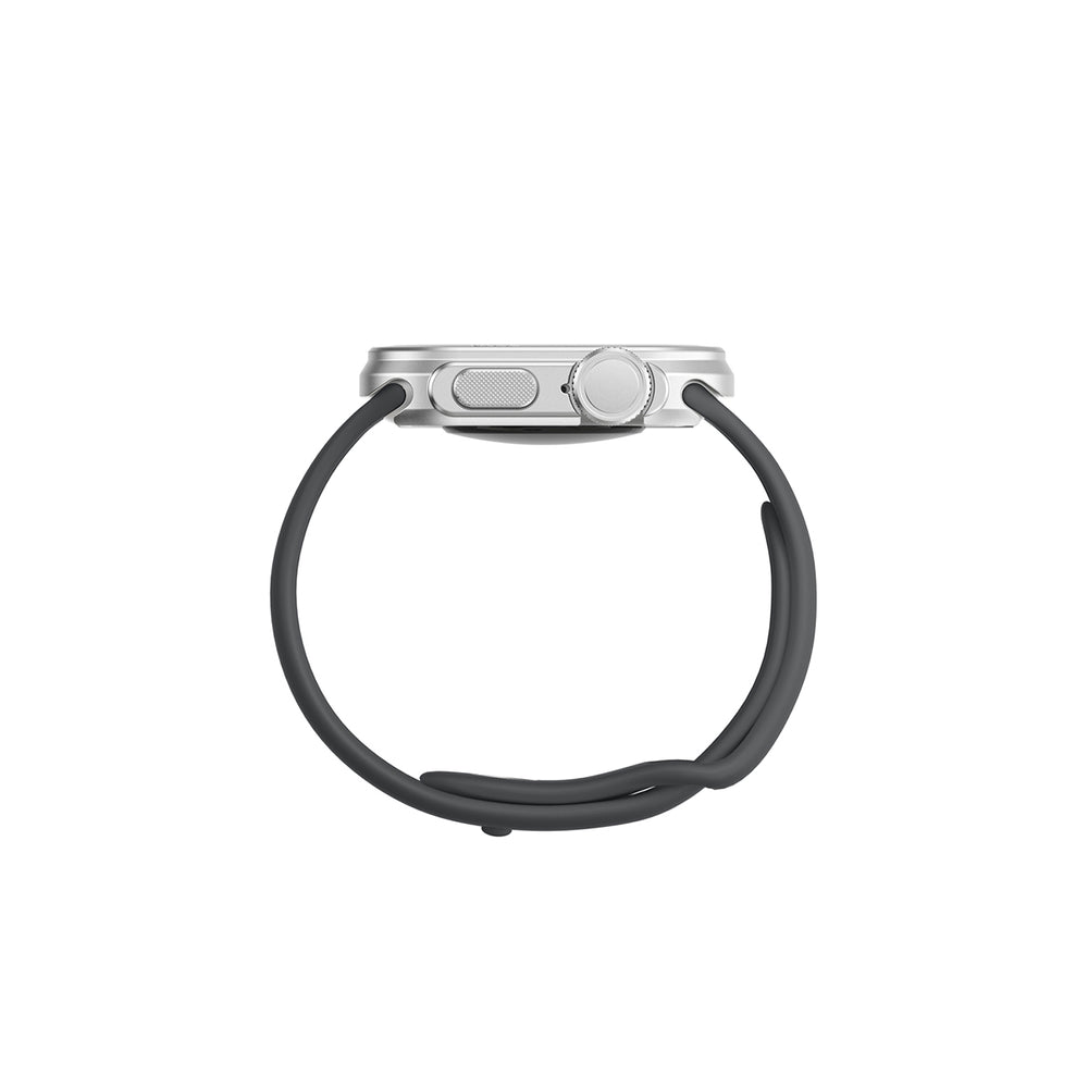 AmazingThing Titan Pro Metal Case til Apple Watch 11 46mm Aluminium - Sølv