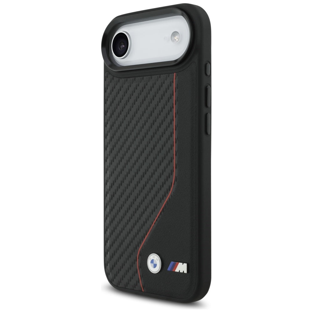 BMW M Carbon Line & Logo MagSafe Case til iPhone Air - Rød