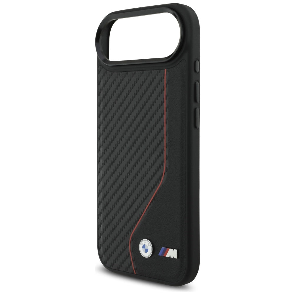 BMW M Carbon Line & Logo MagSafe Case til iPhone Air - Rød