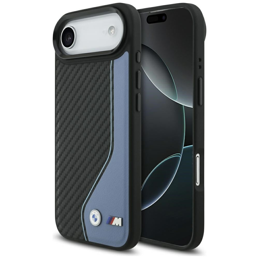 BMW M Carbon Logo MagSafe iPhone Air Case - Blå