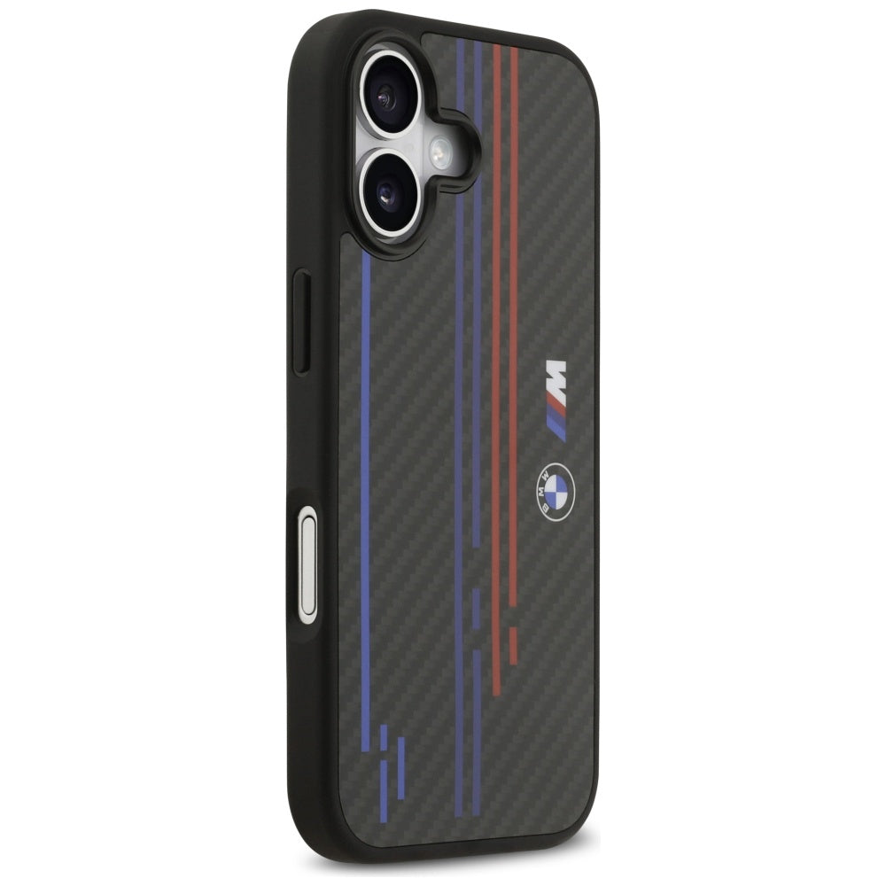 BMW M Kevlar Lines & Logo MagSafe Case til iPhone 17 - sort