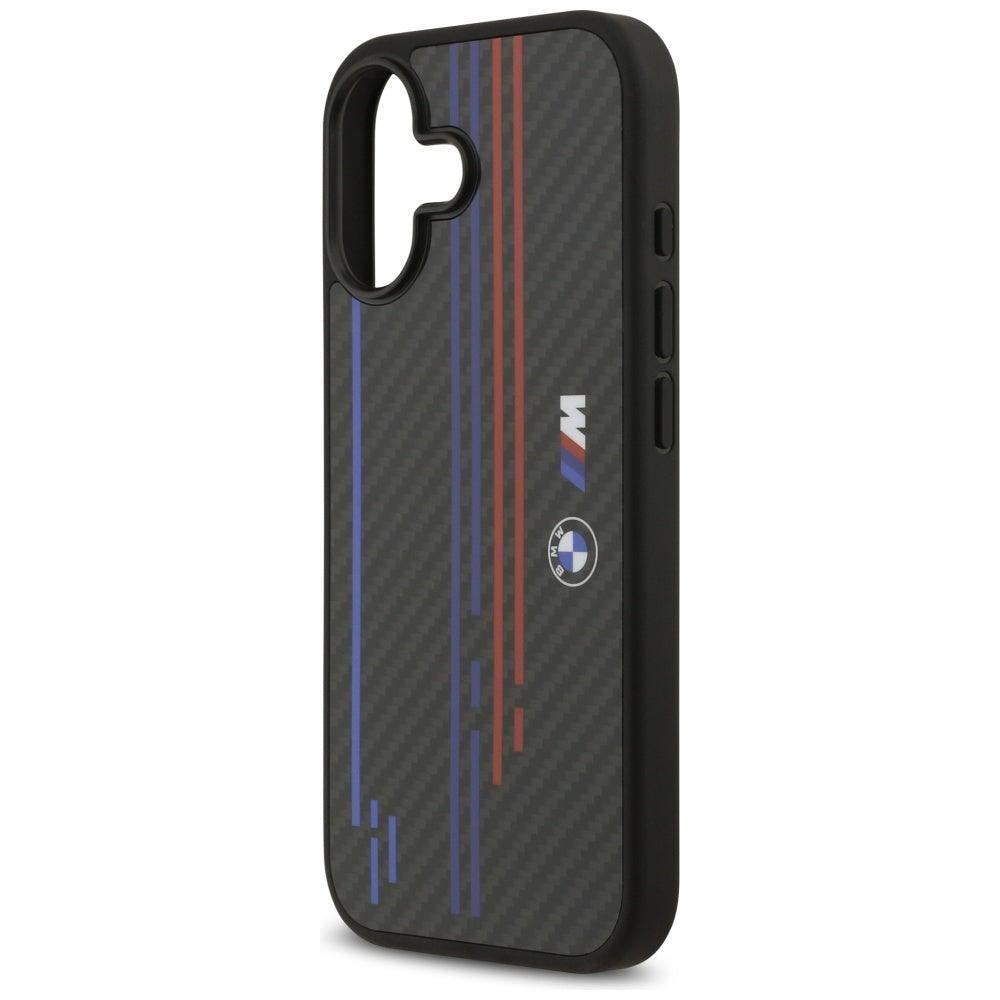 BMW M Kevlar Lines & Logo MagSafe Case til iPhone 17 - sort