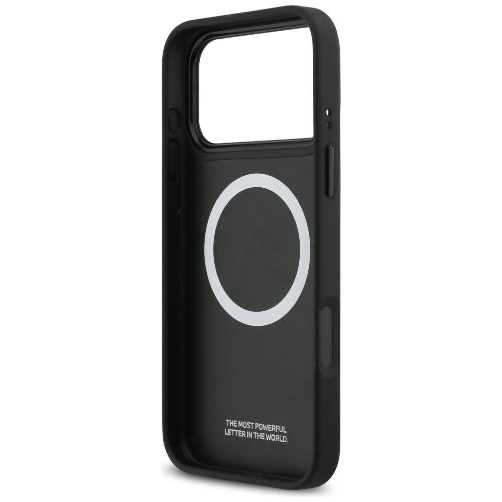 BMW M Quilted Logo MagSafe case til iPhone 17 Pro Max - grafit