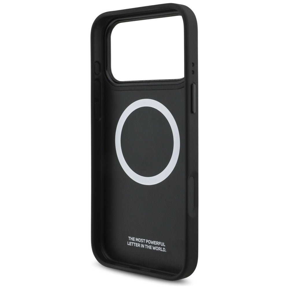 BMW M Quilted Logo MagSafe Case til iPhone 17 Pro Max - Blå
