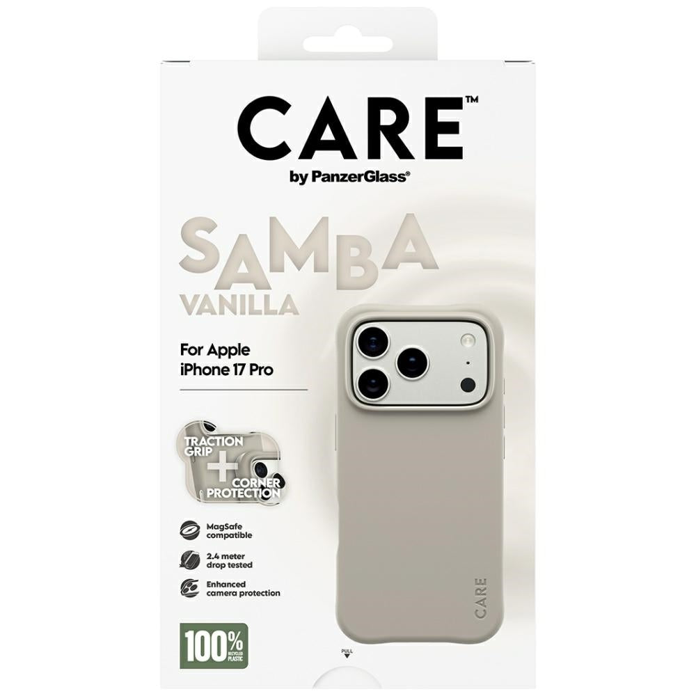 CARE af PanzerGlass Moderne Samba MagSafe Case til iPhone 17 Pro - Grå