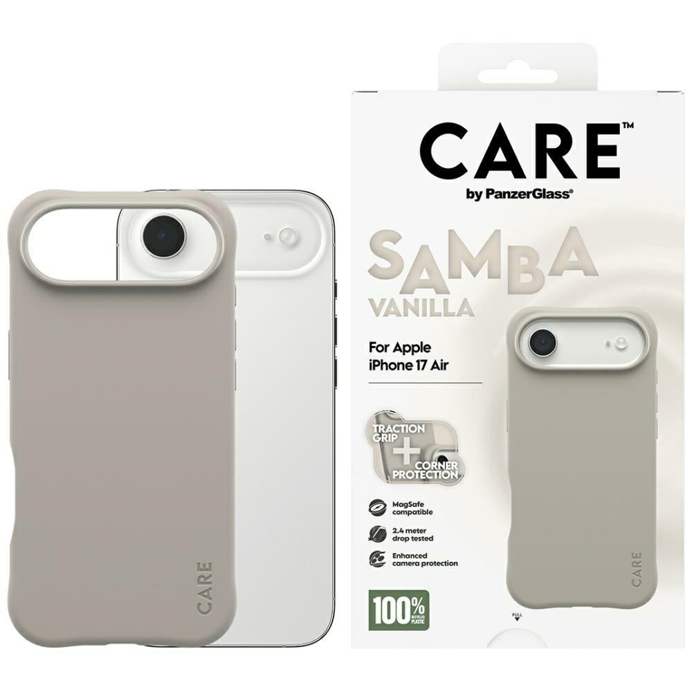 CARE af PanzerGlass Moderne Samba MagSafe Case til iPhone Air - Grå
