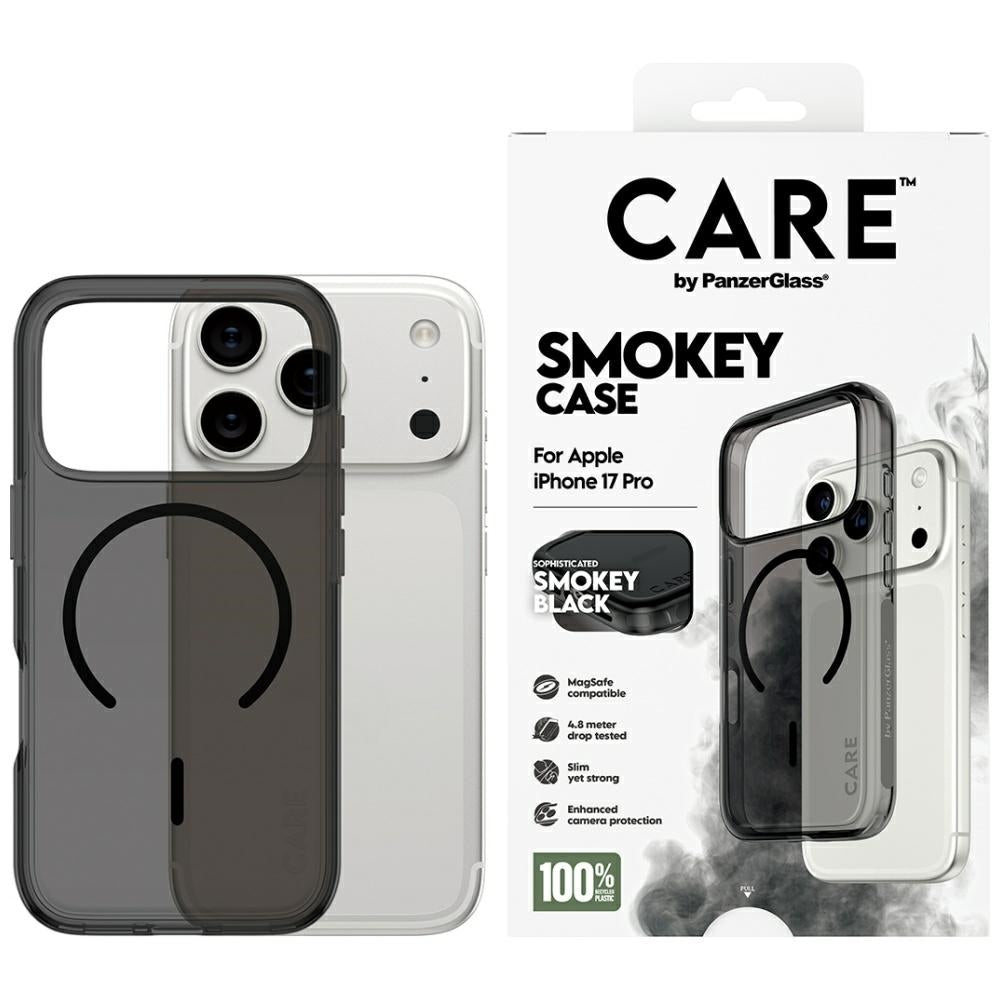 CARE af PanzerGlass Flagship Urban Explorer Case w. Black MagSafe til iPhone 17 Pro - sort