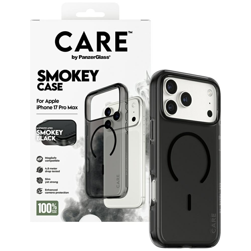 CARE af PanzerGlass Flagship Urban Explorer Case w. Black MagSafe til iPhone 17 Pro Max - sort