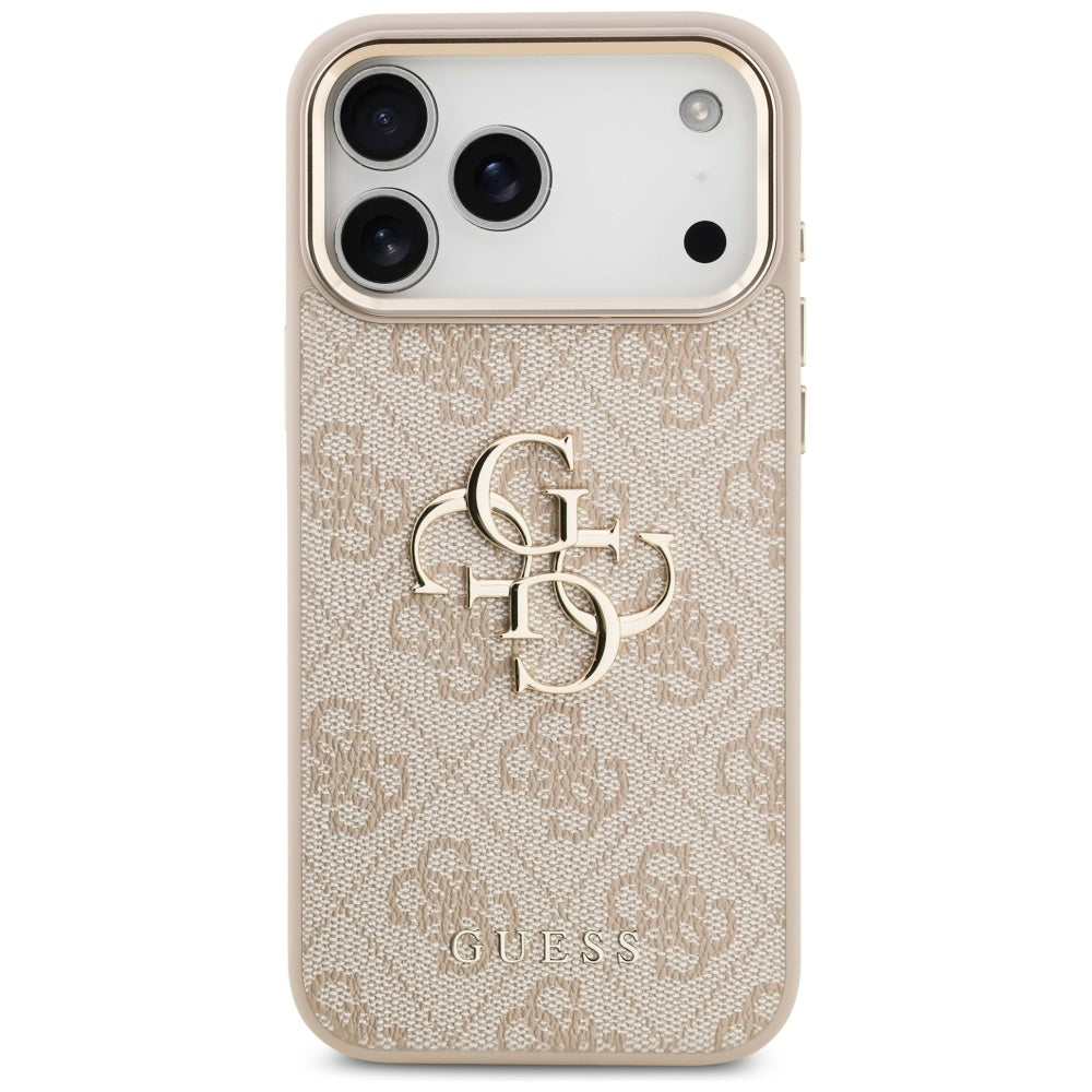 Guess 4G Big 4G Classic Logo Case til iPhone 17 Pro Max - Rose Gold