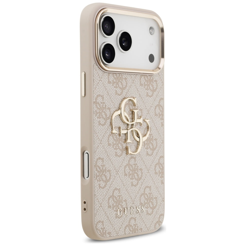 Guess 4G Big 4G Classic Logo Case til iPhone 17 Pro Max - Rose Gold