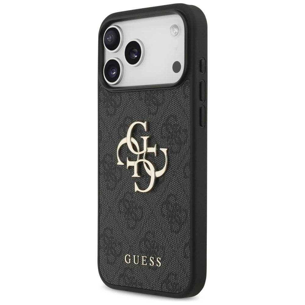 Guess 4G Strap 4G Classic Logo Case til iPhone 17 Pro Max - sort