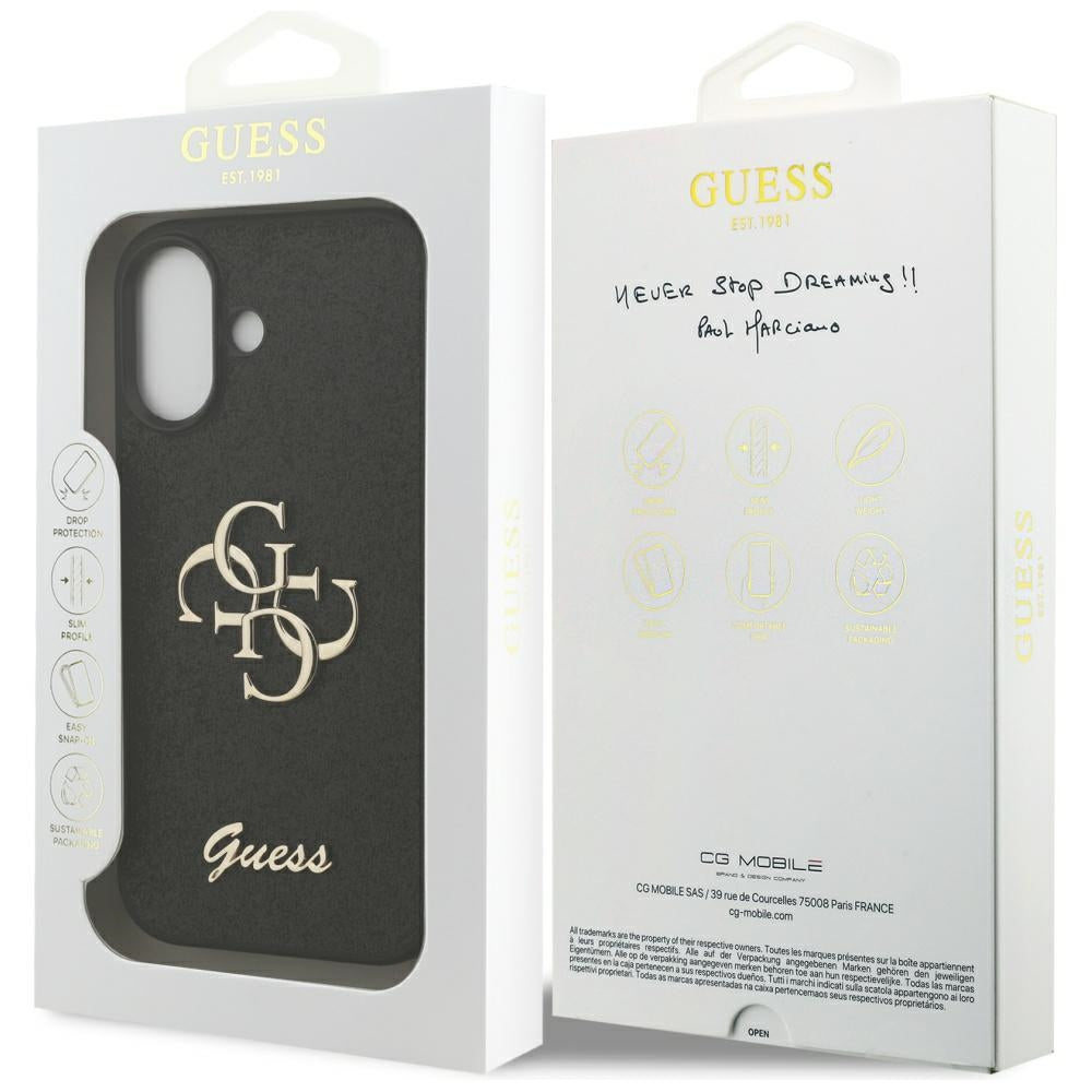 Guess 4G Strap 4G Classic Logo Case til iPhone 17 - Pink