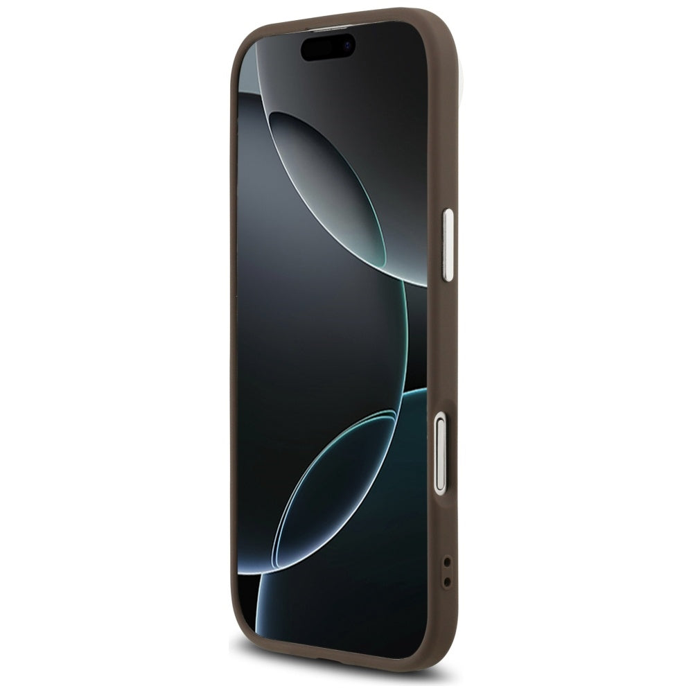 Guess 4G Triangle Logo MagSafe-kasse til iPhone Air - brun