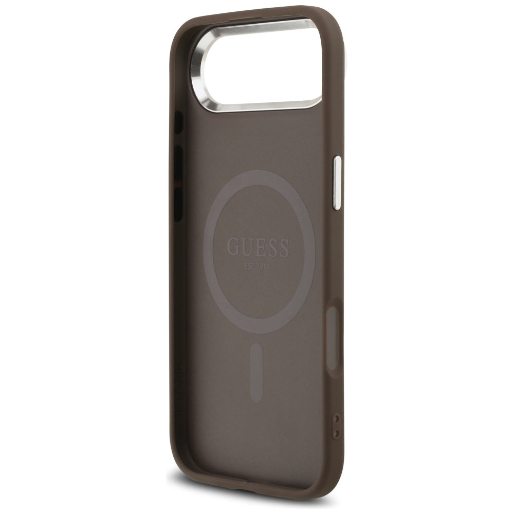 Guess 4G Triangle Logo MagSafe-kasse til iPhone Air - brun