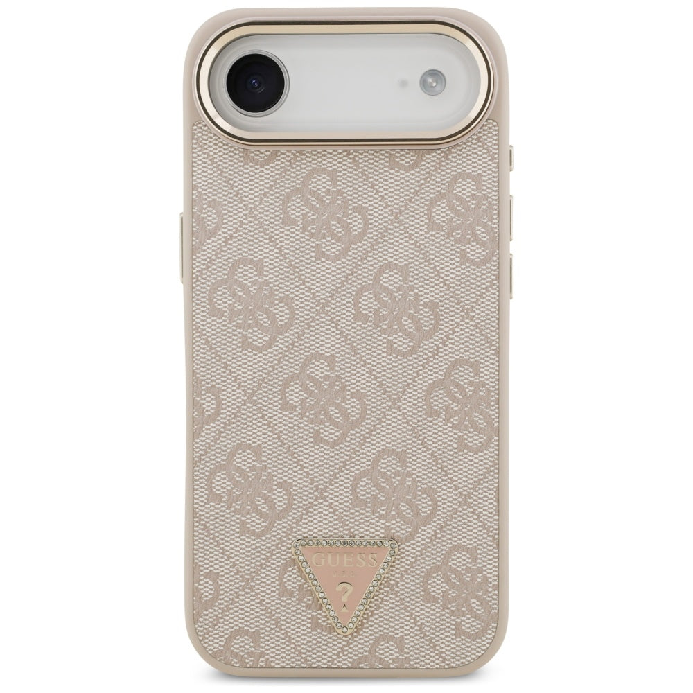 Guess 4G Triangle Logo MagSafe Case til iPhone Air - Rose Gold