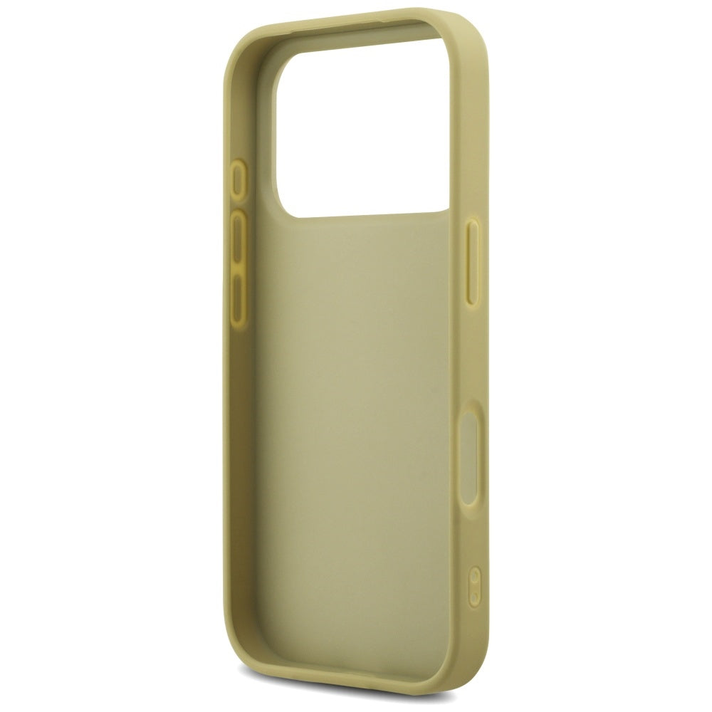Guess Fixed Glitter Big 4G-hylster til iPhone 17 Pro - guld