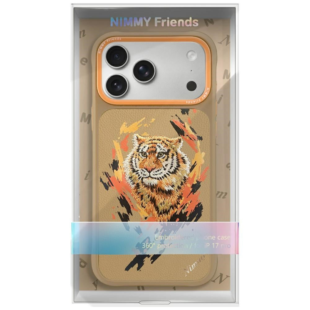 Nimmy Tiger MagSafe case for iPhone 17 Pro Max - light brown