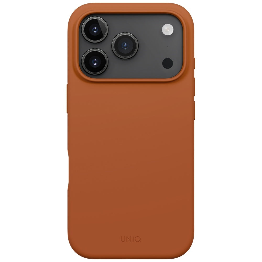 Uniq Lino iPhone 17 Pro Magclick opladningsfoder - orange