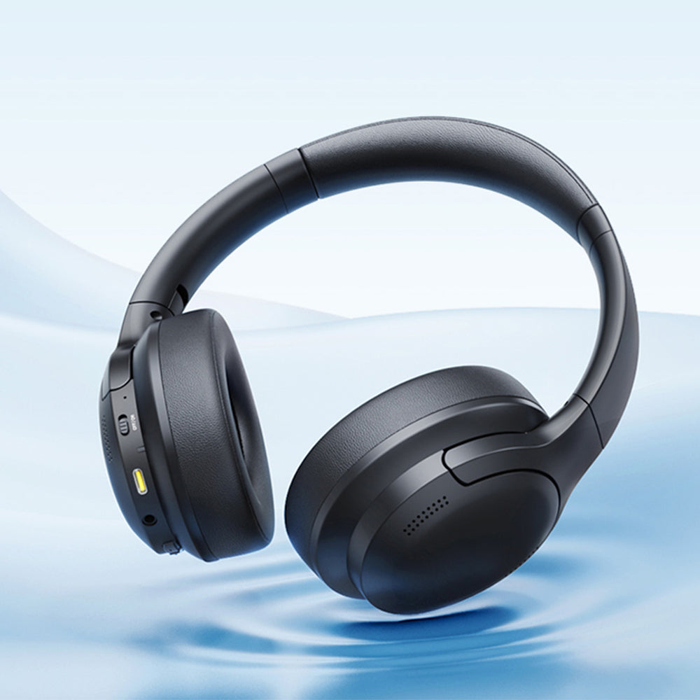 Baseus Bass BH1 Lite Wireless On-Ear Bluetooth 6.0 Headphones - Black