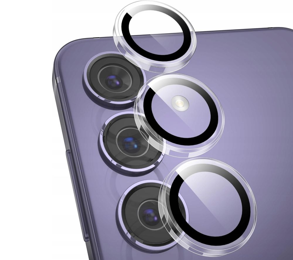 Tech-Protect Easy Set+ 3-pack hærdet glas til Samsung Galaxy S25 FE - gennemsigtigt